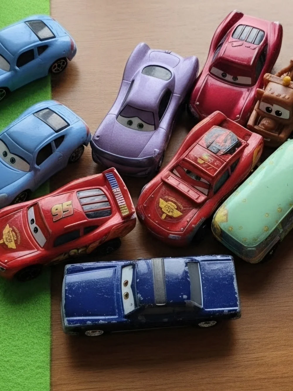 Vintage lot of rare disney Pixar Cars vehicles Including Plane